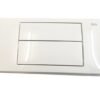 2674 Placa de Accionamiento Roca Duplo-M 3/6 L Blanco Original – 320 x 170 mm