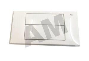 2674 Placa de Accionamiento Roca Duplo-M 3/6 L Blanco Original – 320 x 170 mm