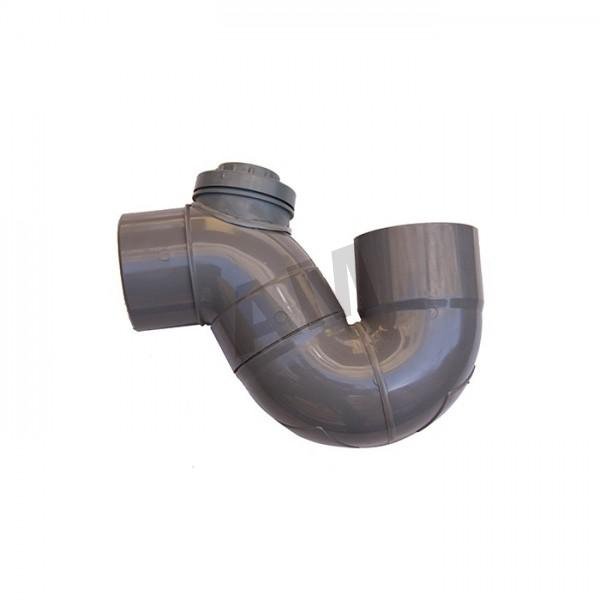 Sifón Turco Horizontal para aguas fecales y pluviales