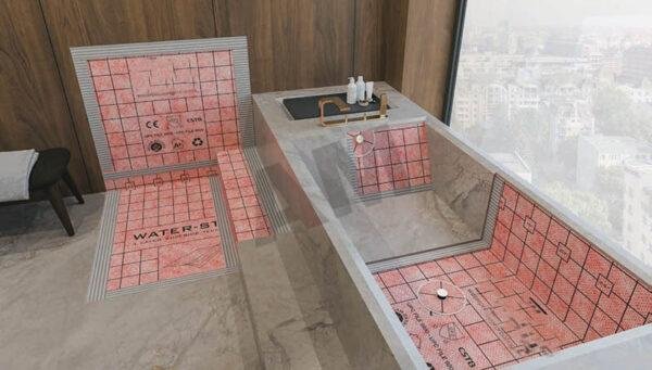 Desagüe válvula sifónico bañera de obra con rebosadero Acabado INOX