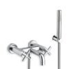 grifo-banera-bimando-exterior-cristina-criev180-cromo Mezclador bimando para banera exterior Cristina CRIEV180 con ducha de mano en cromo