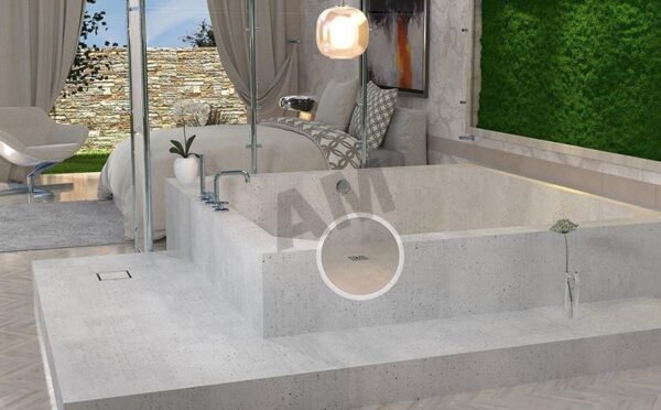 21547.jpg Desague Válvula sifónico para bañera de obra con rebosadero