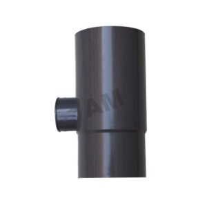 Corredera / Manguito doble Boca con Toma lateral 110 ó 125  x 50 Ø a 87.5
