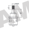 Cartucho-inverso-2.png Cartucho inverso de 2 salidas 29mm, de latón, discos cerámicos CRICR-715Q00