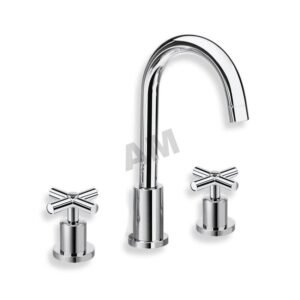 Grifo de Lavabo Bimando sobre Encimera - C207