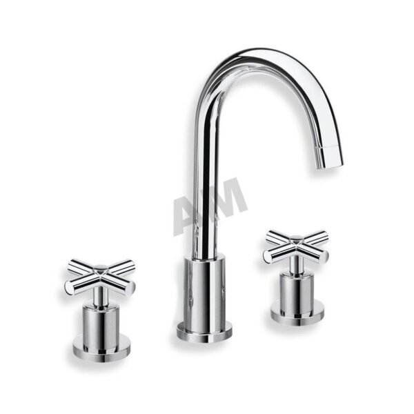 ev207_51.jpg Grifo de Lavabo Bimando sobre Encimera - C207