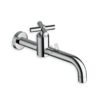 Grifo de Pared de un Agua Monobloc Cromo - C652